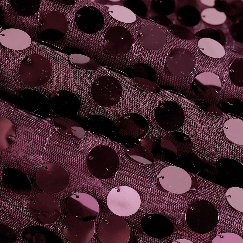 72" x 72" Big Payette Sequined Table Overlay