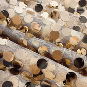 72" x 72" Big Payette Sequined Table Overlay