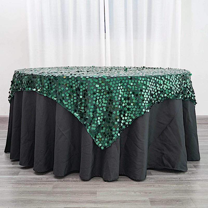 72" x 72" Big Payette Sequined Table Overlay