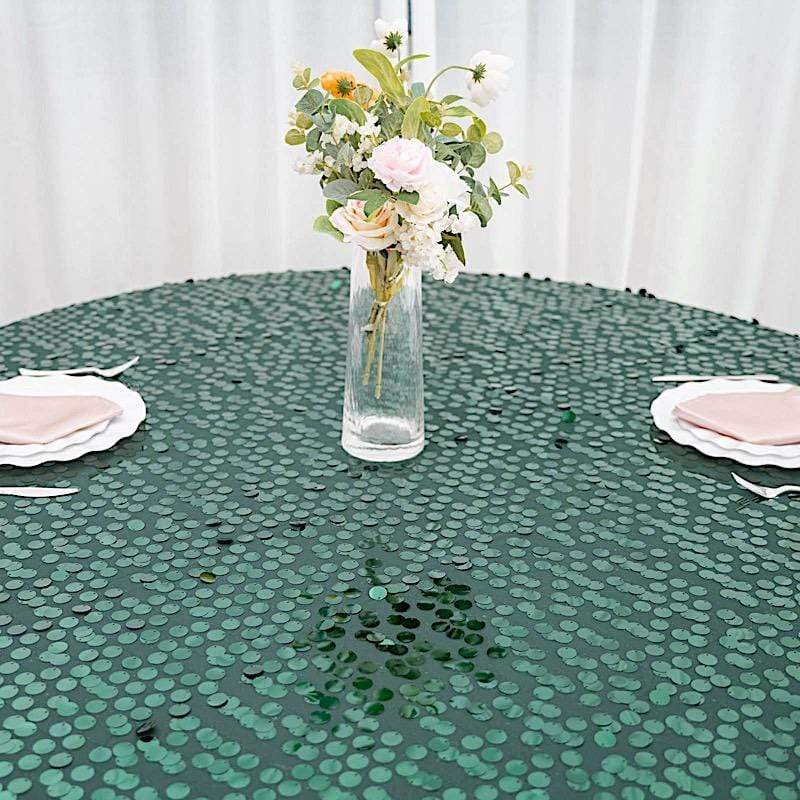 72" x 72" Big Payette Sequined Table Overlay