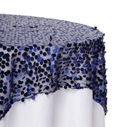 72" x 72" Big Payette Sequined Table Overlay