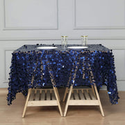 72" x 72" Big Payette Sequined Table Overlay