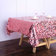 72" x 72" Big Payette Sequined Table Overlay