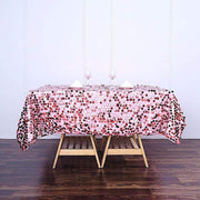 72" x 72" Big Payette Sequined Table Overlay