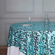 72" x 72" Big Payette Sequined Table Overlay
