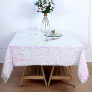 72" x 72" Big Payette Sequined Table Overlay