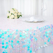 72" x 72" Big Payette Sequined Table Overlay
