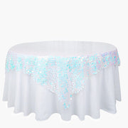 72" x 72" Big Payette Sequined Table Overlay