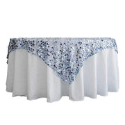 72" x 72" Big Payette Sequined Table Overlay LAY72_71_086