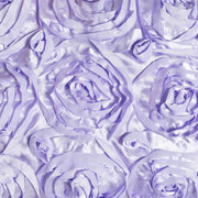 72" x 72" Satin Ribbon Roses Table Overlay