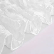 72" x 72" Satin Ribbon Roses Table Overlay