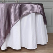 72" x 72" Satin Square Table Overlay Wedding Decorations