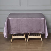 72" x 72" Satin Square Table Overlay Wedding Decorations