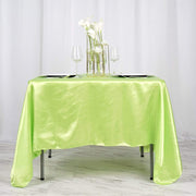 72" x 72" Satin Square Table Overlay Wedding Decorations