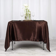 72" x 72" Satin Square Table Overlay Wedding Decorations