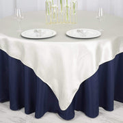 72" x 72" Satin Square Table Overlay Wedding Decorations