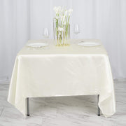 72" x 72" Satin Square Table Overlay Wedding Decorations