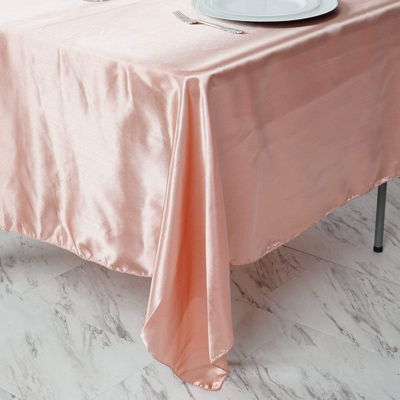 72" x 72" Satin Square Table Overlay Wedding Decorations