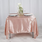 72" x 72" Satin Square Table Overlay Wedding Decorations