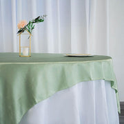 72" x 72" Satin Square Table Overlay Wedding Decorations