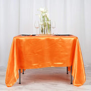 72" x 72" Satin Square Table Overlay Wedding Decorations