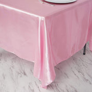 72" x 72" Satin Square Table Overlay Wedding Decorations
