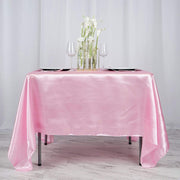 72" x 72" Satin Square Table Overlay Wedding Decorations