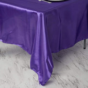 72" x 72" Satin Square Table Overlay Wedding Decorations
