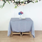 72" x 72" Satin Square Table Overlay Wedding Decorations