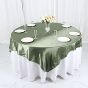 72" x 72" Satin Square Table Overlay Wedding Decorations