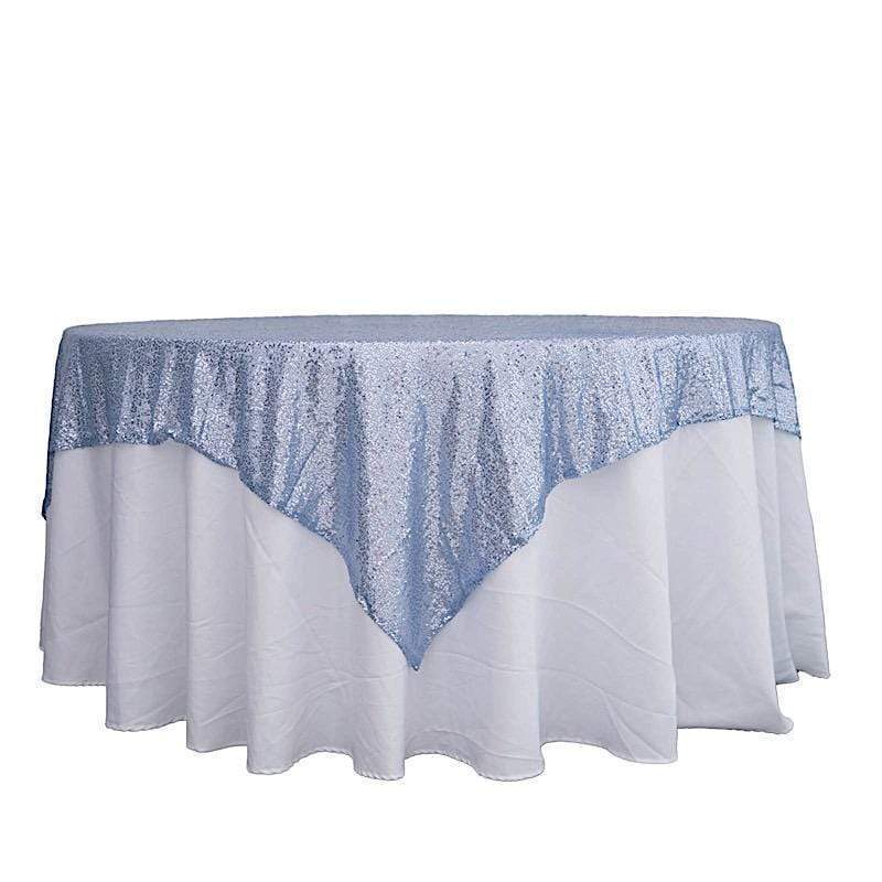 72" x 72" Sequined Table Overlay