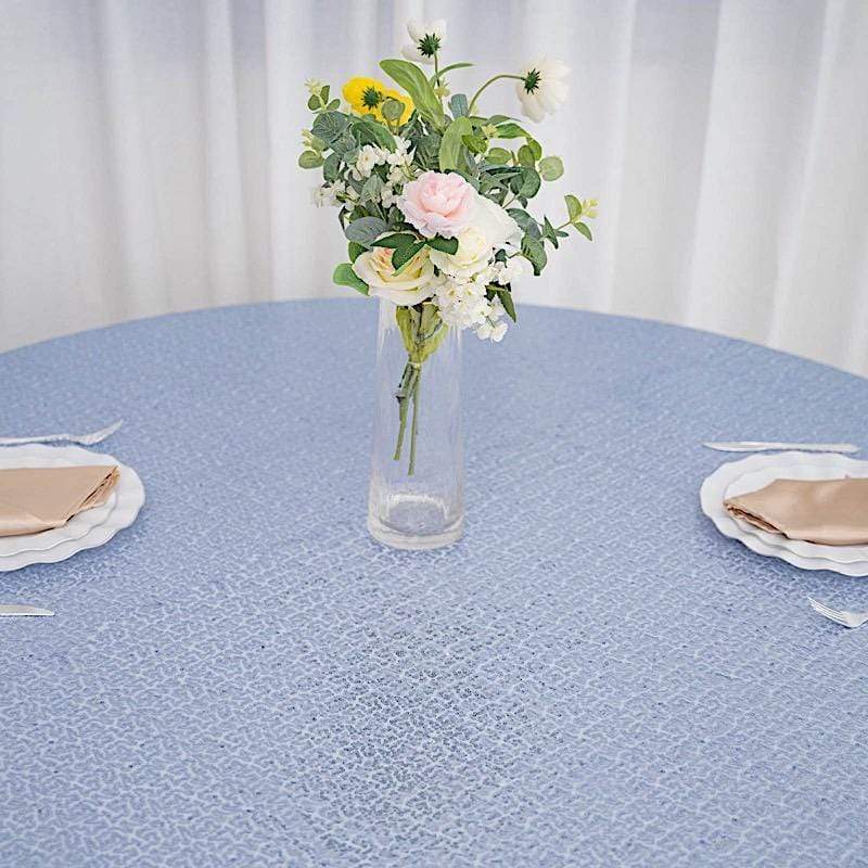 72" x 72" Sequined Table Overlay