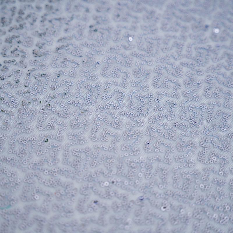 72" x 72" Sequined Table Overlay