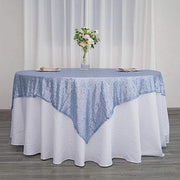 72" x 72" Sequined Table Overlay