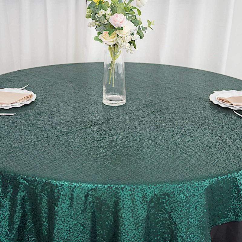 72" x 72" Sequined Table Overlay