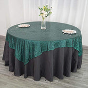 72" x 72" Sequined Table Overlay