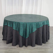 72" x 72" Sequined Table Overlay