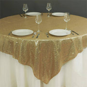 72" x 72" Sequined Table Overlay
