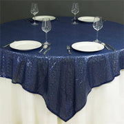 72" x 72" Sequined Table Overlay