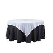 72" x 72" Sequined Table Overlay