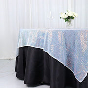 72" x 72" Sequined Table Overlay