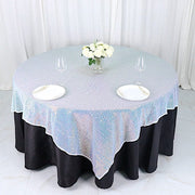 72" x 72" Sequined Table Overlay