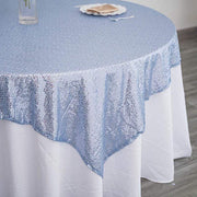 72" x 72" Sequined Table Overlay LAY72_02_086