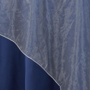 72" x 72" Sheer Organza Table Overlay