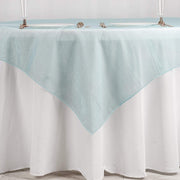 72" x 72" Sheer Organza Table Overlay
