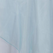 72" x 72" Sheer Organza Table Overlay