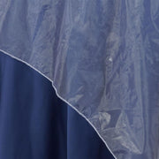 72" x 72" Sheer Organza Table Overlay