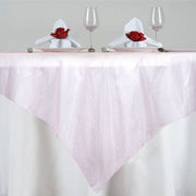 72" x 72" Sheer Organza Table Overlay