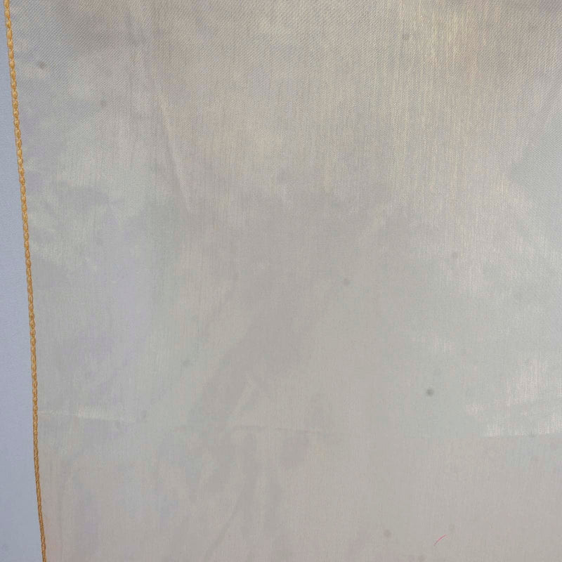 72" x 72" Sheer Organza Table Overlay