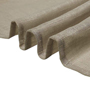 72"x72" Premium Faux Burlap Polyester Square Table Overlay